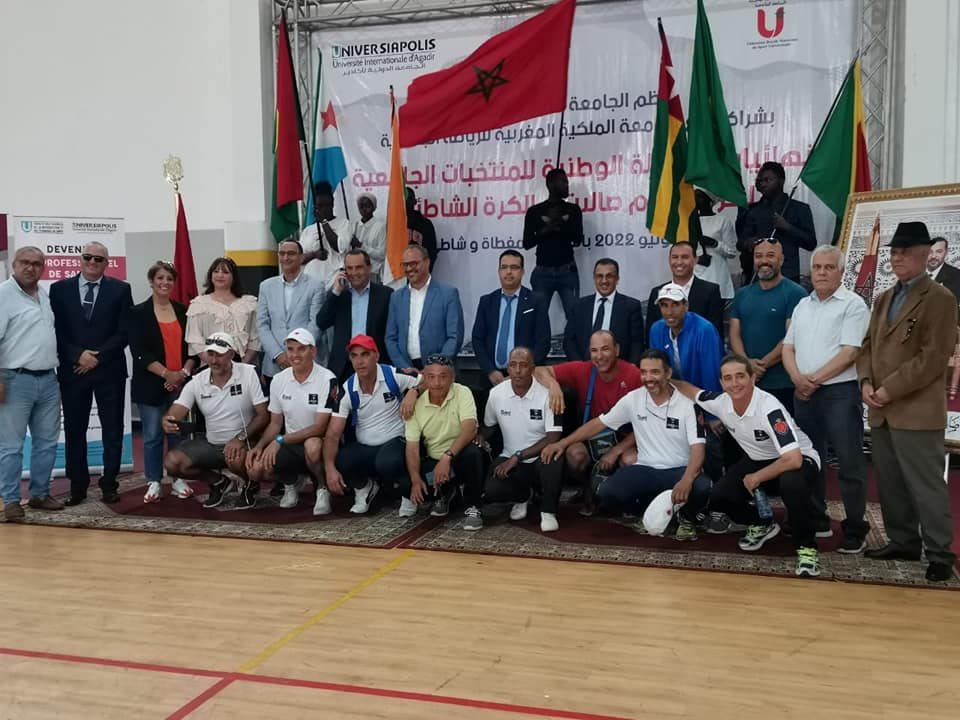 Le Championnat National Universitaire de Futsal et de Beach Soccer à Agadir à l'Université UNIVERSIAPOLIS